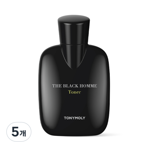 토니모리 더 블랙 옴므 토너, 160ml, 5개