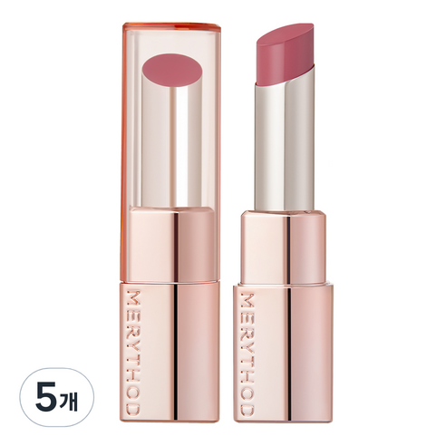 메리쏘드 구름핏 립스틱 4.5g, 01 모브리쉬, 5개