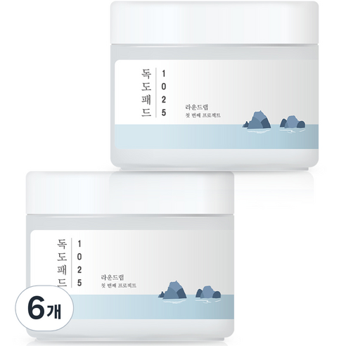 라운드랩 1025 독도 패드 120g, 1개입, 6개