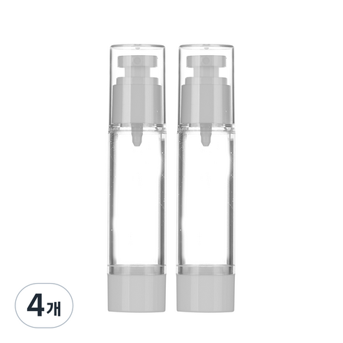 진공 스프레이 용기 50ml, 4개