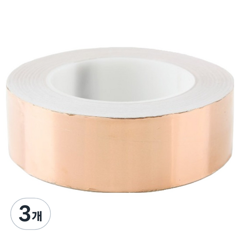 컴스 구리 테이프 40mm x 25m BU538, 3개