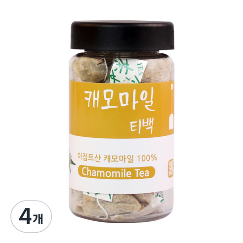 내몸에약초 캐모마일차, 1g, 20개입, 4개
