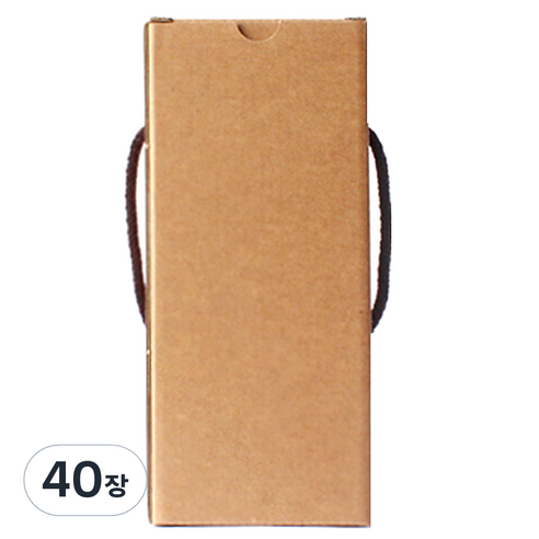 병도매닷컴 850ml 페트병 포장 무지박스, P850-1C, 40개