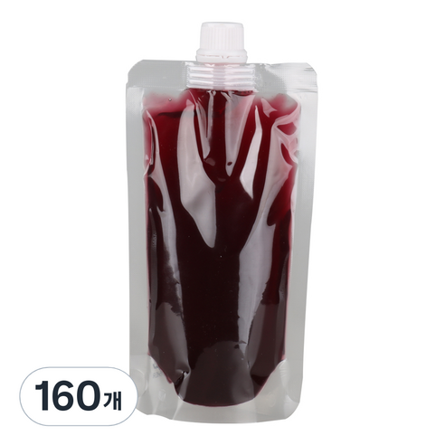 오누이상회 투명 스파우트 파우치 15mm 200ml, 10 x 17 cm, 40개, 4개