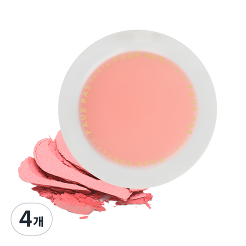 뽀빠파리 와이너리 치크트립 4.5g, 02 핑크 모스카토, 4개