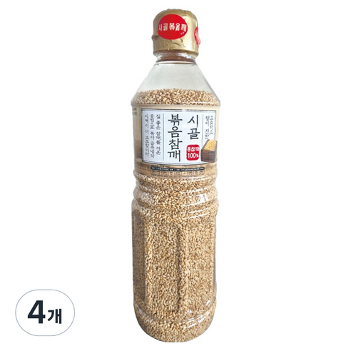 시골 볶음참깨, 400g, 4개