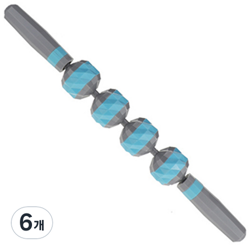 파라디 다이아몬드 마사지 스틱 M6, 블루, 6개