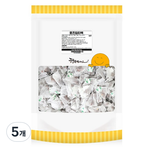 로즈힙 티백, 1g, 5개, 50개입