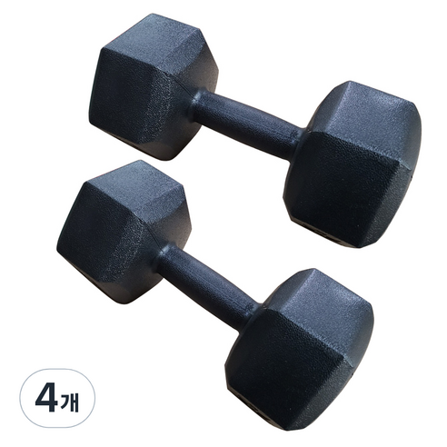 대한스포츠 육각아령, 3kg, 4개