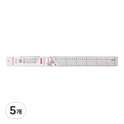 프로텍 논슬립 방안자 50cm, 혼합 색상, 5개