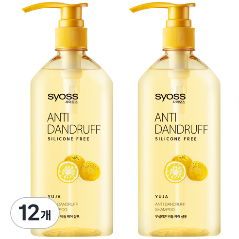 사이오스 안티 댄드러프 샴푸 시트러스향, 680ml, 12개
