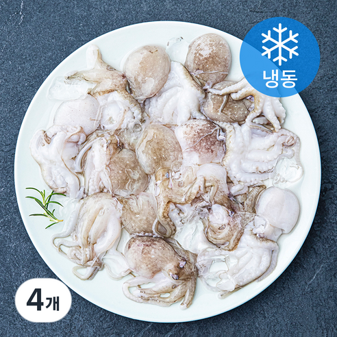 씨픽 손질 주꾸미 (냉동), 200g(10마리), 4개