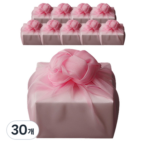 통샵 선물 답례품 포장 크리스탈 보자기 45cm, 810, 30개