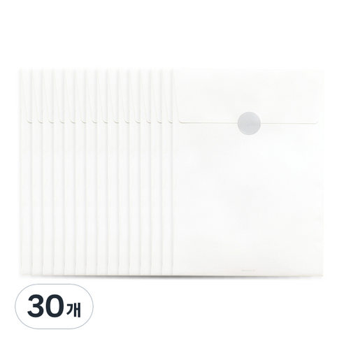 모노라이크 기프트 봉투 L, 화이트, 30개