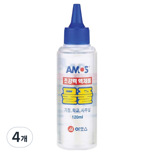 아모스 물풀, 120ml, 4개