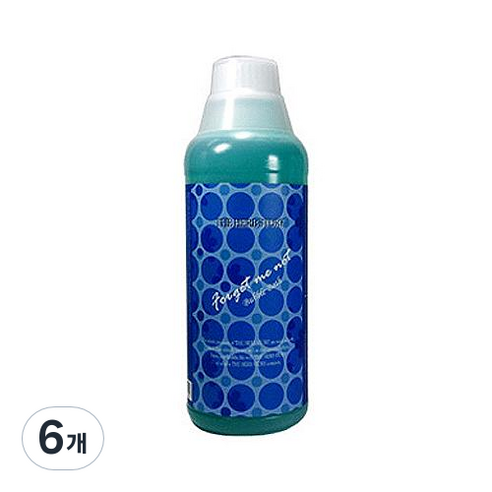 더허브스토리 버블바스 물망초, 6개, 1000ml