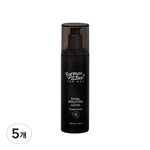 포멀비 포맨 토탈솔루션 로션, 5개, 130ml
