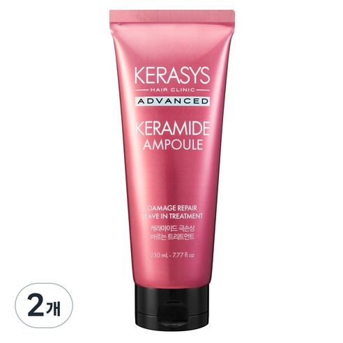 케라시스 케라마이드 극손상 바르는 트리트먼트, 2개, 230ml