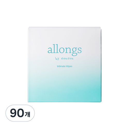 알롱 인티메이트 와입스 여성청결제, 3g, 90개