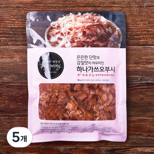 해통령 하나가쓰오부시, 50g, 5개