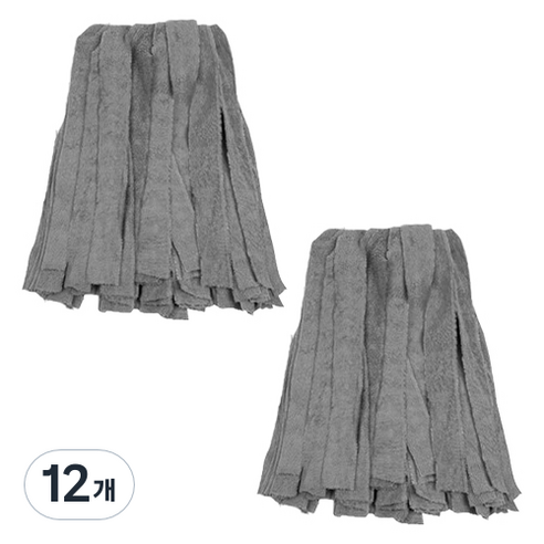 월드크린 극세사 마포걸레 270g, 12개