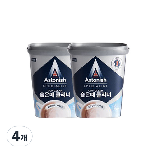 아스토니쉬 NEW 숨은때 클리너, 350g, 4개