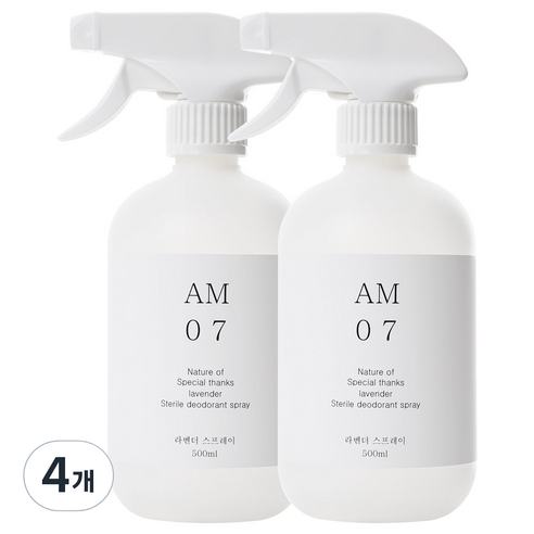몬트 라벤더 살균 탈취제, 500ml, 4개
