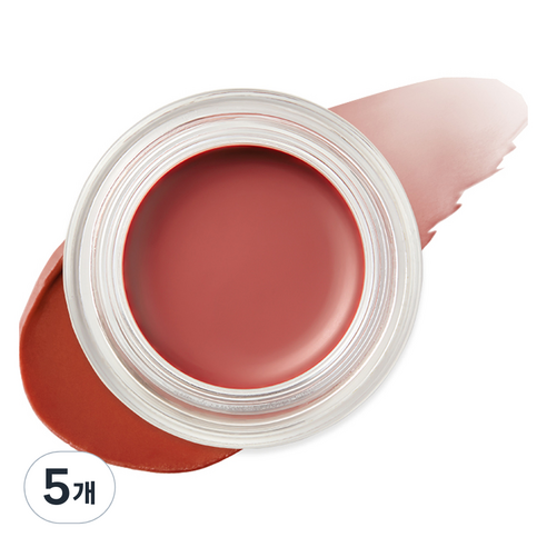 이글립스 립앤치크 글로우 밤 5g, 05 웨이비, 5개