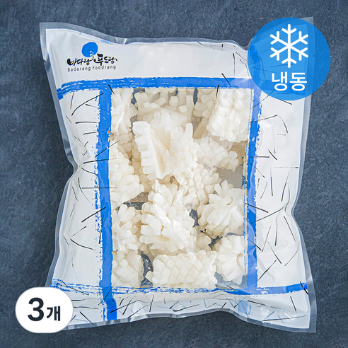 더더착한 솔방울오징어 (냉동), 500g, 3개