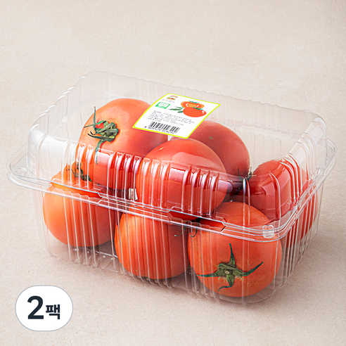 광식이농장 GAP 인증 완숙 토마토, 1.5kg, 2팩
