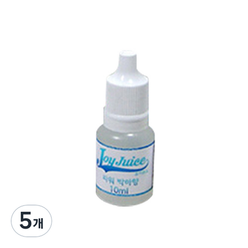 아로마조이 조이쥬스 슬라임 향료 10ml, 5개, 파워박하