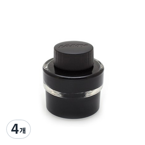 LAMY 병잉크 리필, 블랙, 4개