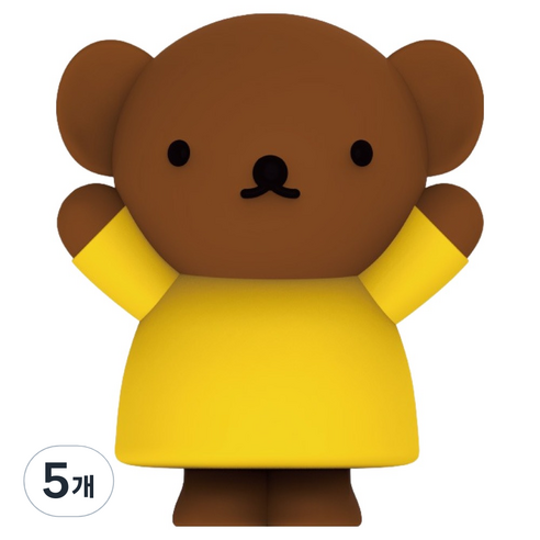 로이체 미피 모니터 피규어 MIFFY-RFG-B-BO, 5개, 보리스