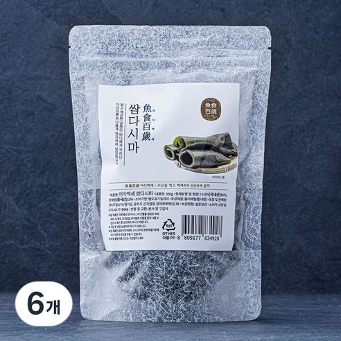 어식백세 쌈다시마, 350g, 6개