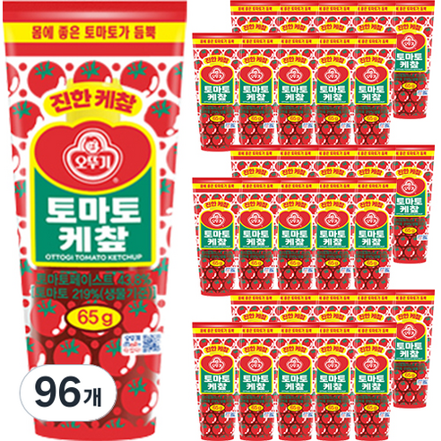오뚜기 토마토 케찹, 65g, 96개