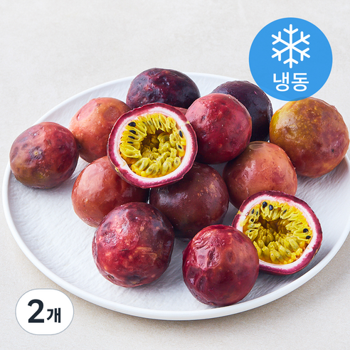 패션후르츠 (냉동), 2개, 1kg
