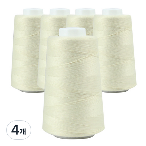 OWL 40수 2합 재봉사 5p, 베이지, 4세트