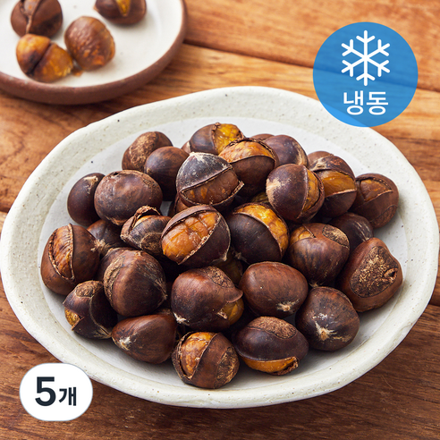 껍질밤 (냉동), 5개, 500g