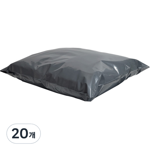 황제포장산업 LDPE 택배봉투 딥 그레이, 20개