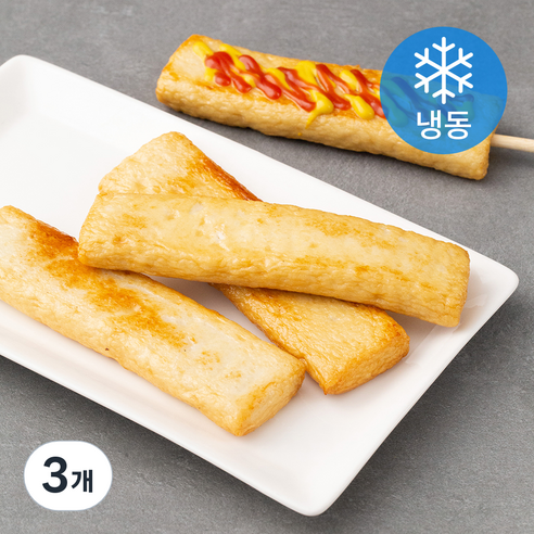 효성어묵 양파바 (냉동), 1.05kg, 3개