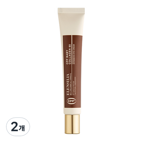 엘렌실라 CPP 베이비콜라겐 80 인텐시브 아이크림, 30g, 2개