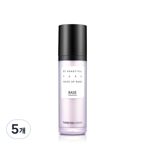 땡큐파머 뷰티풀 퓨어 메이크업 베이스 SPF30 PA++ 40ml, 퍼플, 5개