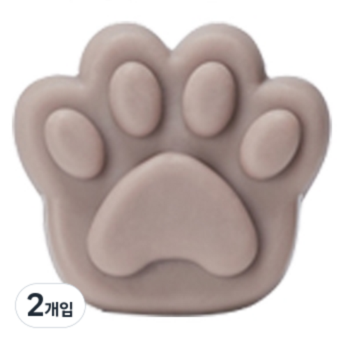 카트린느 캣 스탬프 우산꽂이, 2개입, 코코아