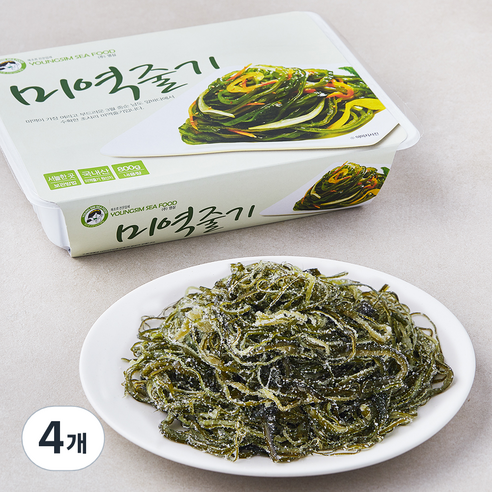영심 미역줄기, 800g, 4개