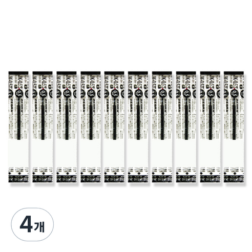 제브라 젤잉크 JK 리필심 0.5mm, 흑색, 40개