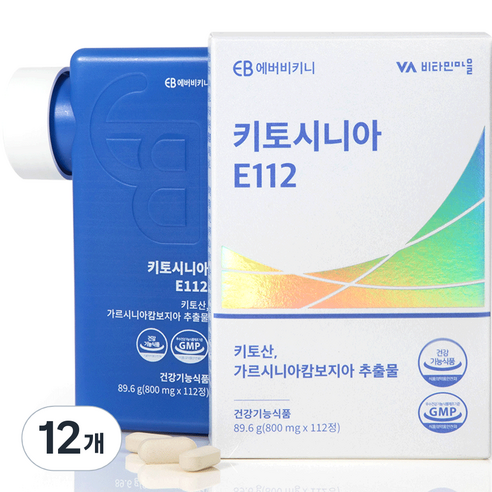 에버비키니 키토시니아 E112, 112정, 12개
