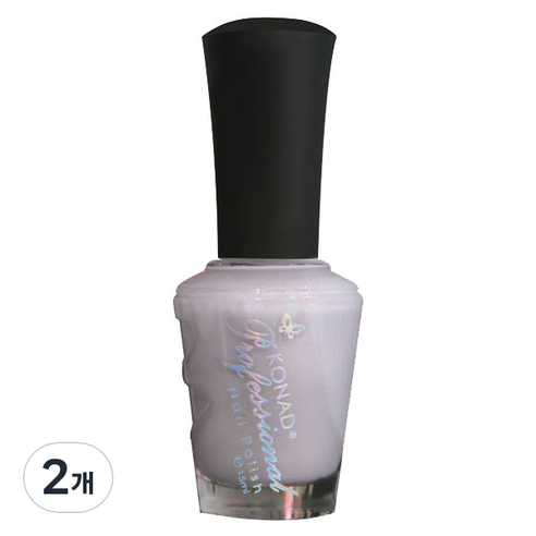코나드 프로페셔널 레귤러 네일 폴리쉬 15ml, 누드바이올렛, 2개