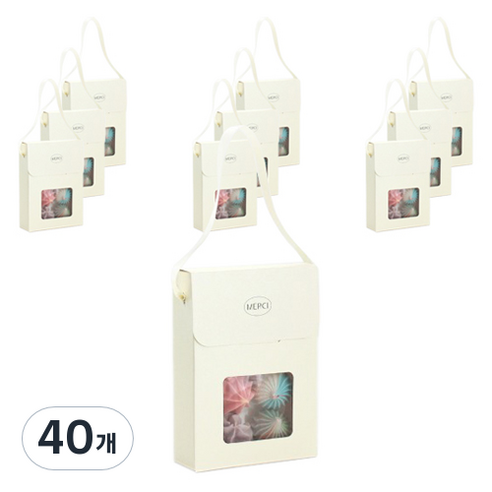헬로우모리스 답례박스, 크림멕시, 40개