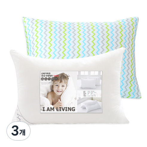 아임리빙 마일드 마이크로화이버 베개솜 + 베개커버, 하바나, 3개