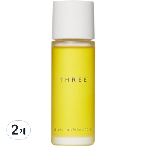 쓰리 밸런싱 클렌징 오일 R, 2개, 30ml